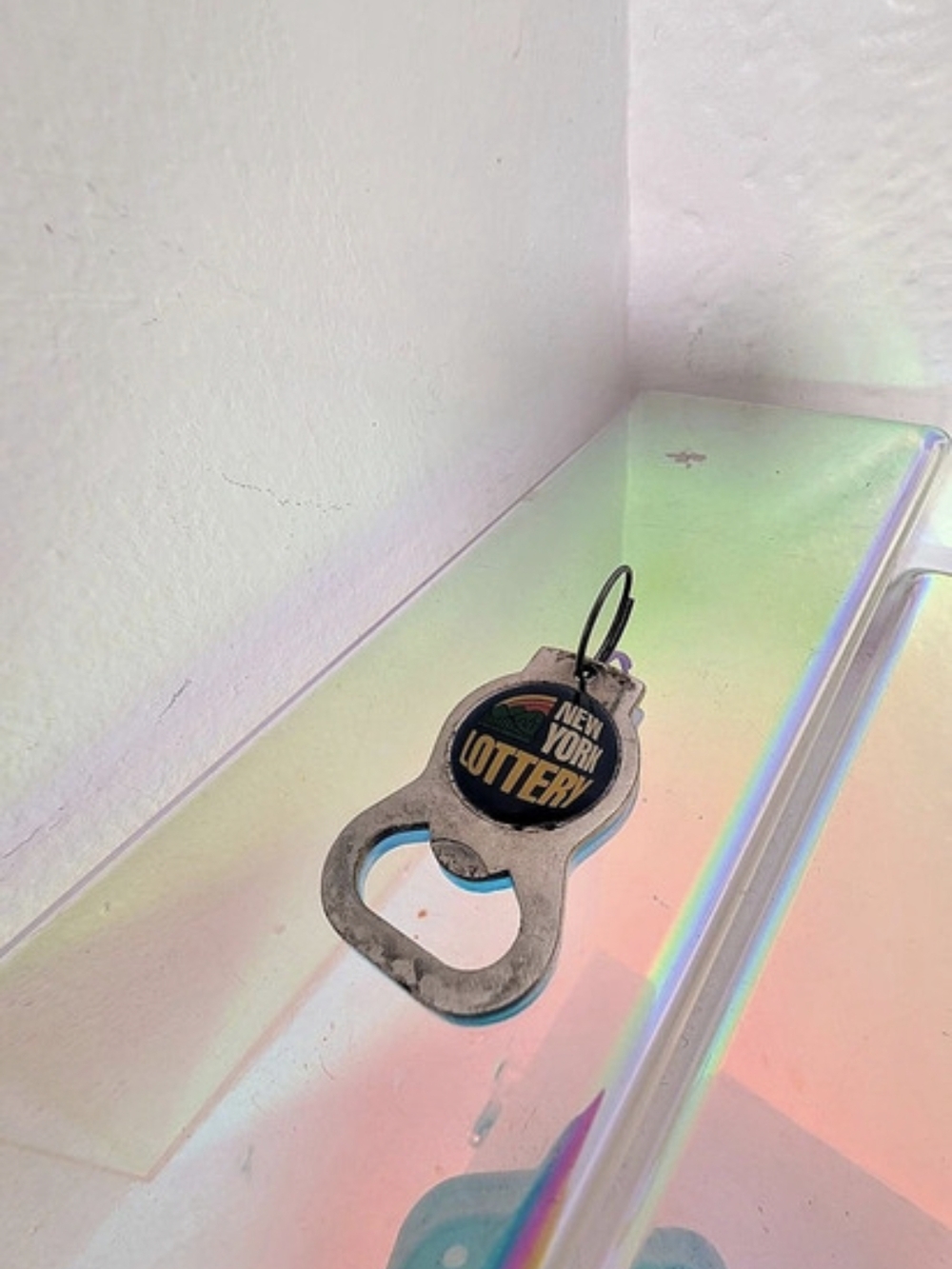 Black & Gray Keychain Bottle Opener